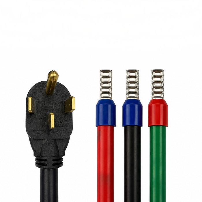 EVGreen 25" NEMA 14-50P EV Pigtail Cord, 40A/50A