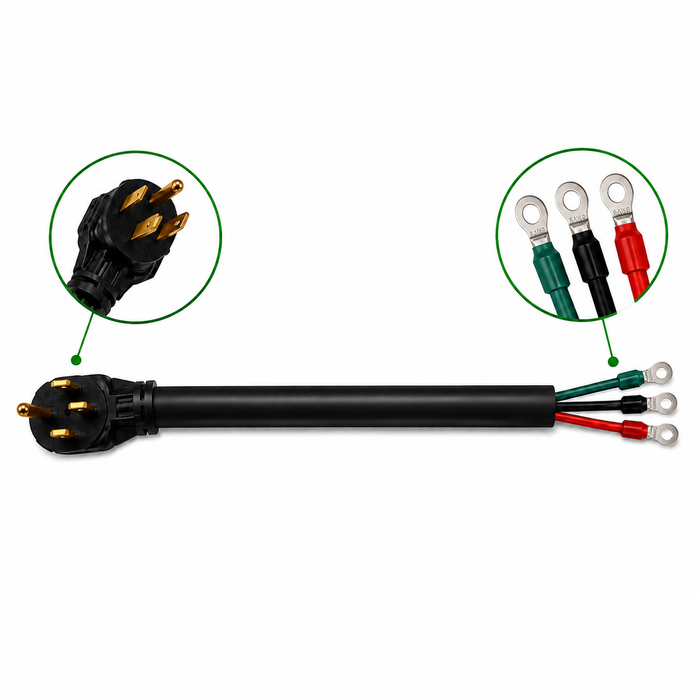 EVGreen 40" NEMA 14-50P EV Ring Cord, 40A/50A