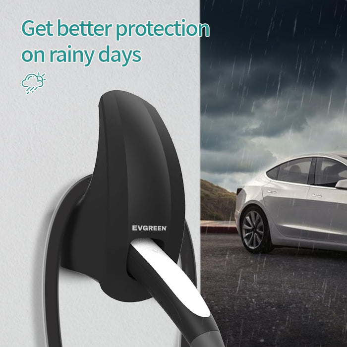 Tesla EV Charger and Cord Holder