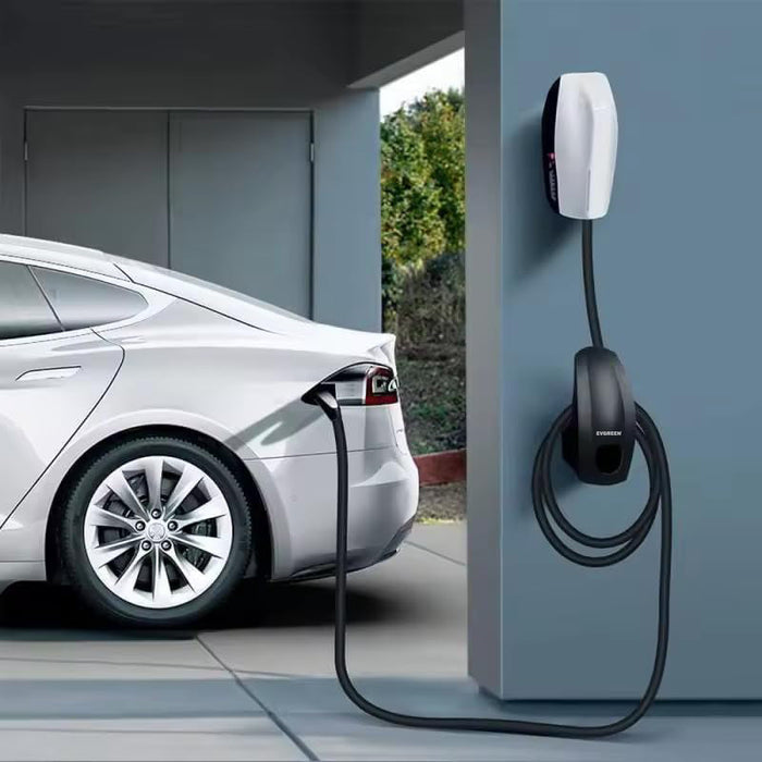 Tesla EV Charger and Cord Holder